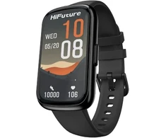 HiFuture Išmanusis laikrodis EVO2 juodas (HSSW6BK)