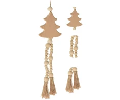 Home &amp; Styling Collection medinė kalėdinė dekoracija boho stiliuje