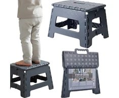 Home &amp; Styling Collection Sulankstoma tvirta neslystanti kėdė pilka