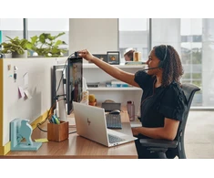 HP Poly „Poly Blackwire 3220 Stereo“ „USB-C“ ausinės + „USB-C/A“ adapteris
