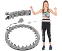HULA HOP SU MASAŽERIU IR SVORIU PILKA ENERO FIT