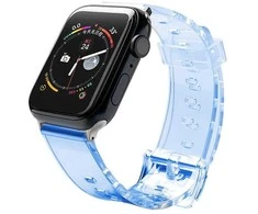 Hurtel Apyrankė Apple Watch 6 / 5 / 4 / 3 / 2 / SE (40mm / 38mm) mėlynos spalvos