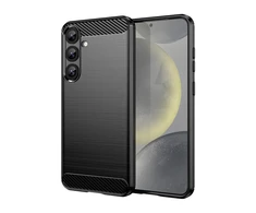 Hurtel Carbon dėklas skirtas Samsung Galaxy S26 – juodos spalvos