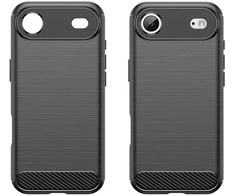 Hurtel Dėklas Carbon Dėklas skirtas Apple iPhone 17 Air – juodos spalvos