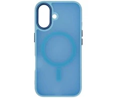 Hurtel Fashion dėklas su MagSafe skirtas Apple iPhone 16e – Mėlyna