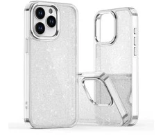 Hurtel Glitter dėklas skirtas Samsung Galaxy S25 Edge – skaidrus