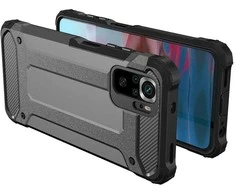 Hurtel Hybrid Armor šarvuotas hibridinis dėklas Xiaomi Redmi Note 11 Pro+ 5G (China) / 11 Pro 5G (China) / Mi11i HyperCharge / Poco X4 NFC 5G dėklas telefonui juodos spalvos