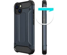 Hurtel Hybrid Armor dėklas skirtas iPhone 14 Plus, juodas