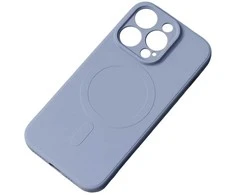 Hurtel iPhone 16e Silikoninis dėklas su MagSafe – Gray