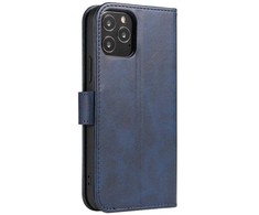 Hurtel Magnet elegant with a flap and su stoveliu Samsung Galaxy A73 dėklas telefonui mėlynos spalvos