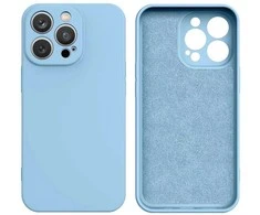 Hurtel Silikoninis dėklas skirtas iPhone 16e – Mėlyna