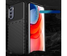 Hurtel Thunder flexible armored Motorola Moto G Stylus 2022 dėklas telefonui juodos spalvos