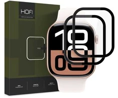 Hybrid Glass Apple Watch 10 (42mm) Hofi Hybrid Pro+ juodas