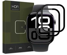 Hybrid Glass Apple Watch 10 (46mm) Hofi Hybrid Pro+ juodas