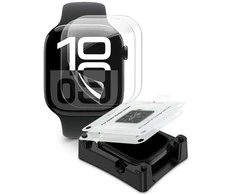 Hidrogelinė plėvelė APPLE WATCH 10 (42MM) Tech-Protect Supreme Set 2 vnt. Aišku