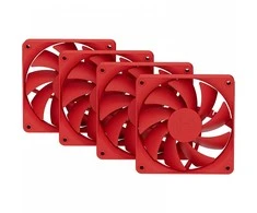Hyte FA12 120mm PWM Fan 4 Pack - Wild Cherry