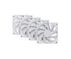 HYTE FA12 Fans, Pack of 4 – 120mm, Snow Baltas