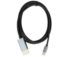 Adapteris - iBox ITVCDP4K 1.8m USB Type-C į DisplayPort 3840x2160 60Hz Juodas