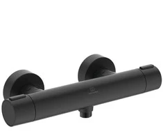 Ideal_Standa MAIŠYTUV DUŠO TERMOSTAT ALU+ JUOD MAT