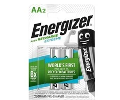 Įkraunami elementai ENERGIZER AA, 2300 mAh, 2 vnt.