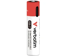 Įkraunamos baterijos AAA USB-C Verbatim 4 vnt. 30250