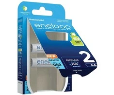 Įkraunamos baterijos PANASONIC ENELOOP AA 2000 mAh 2 vnt (BK-3MCDE/2CP)