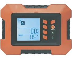 Įkroviklis ir lygintuvas PNI C130 automobiliniams akumuliatoriams, įvestis 230V, išvestis 6V/12V 2A 4A 8A 12A, išvestis 24V 1A 2A 4A 6A, 2 USB prievadai