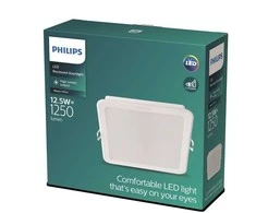Įmontuojamas šviestuvas Philips MESON, 12.5W, 3000°K, LED