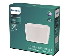 Įmontuojamas šviestuvas Philips MESON, 16.5W, 4000°K, LED