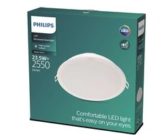 Įmontuojamas šviestuvas Philips MESON, 23.5W, 3000°K, LED