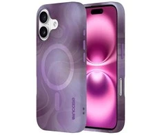 Incase Halo dėklas MagSafe - dėklas Apple iPhone 16 Oil Slick Lilac