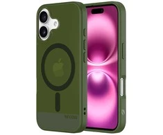 Incase Slim dėklas MagSafe - dėklas Apple iPhone 16 Highland Žalias
