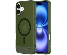 Incase Slim dėklas MagSafe - dėklas Apple iPhone 16 Plus Highland Žalias