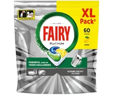 Indaplovių kapsulės Fairy PLAT Lemon, 60 vnt.
