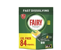 Indaplovių tabletės Fairy, 84 vnt.