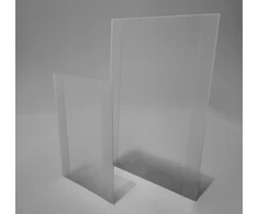 Informacinis laikiklis L formos HD, A5, vertikalus, plono plastiko