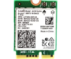 Maršrutizatorius INTEL NIC WI-FI 6 AX201 2230 2x2 AX+BT vPro