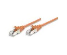 Intellinet FTP LAN kabelis, patch, 15.0m, Oranžinis, SOHO 2xRJ45, 452076