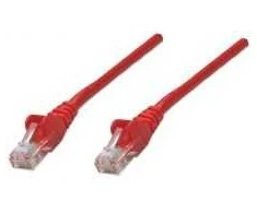 INTELLINET UTP LAN Cat6, kabelis, pleistras, 0,5m, raudonas, 342131