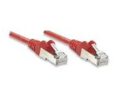INTELLINET UTP LAN Cat6, kabelis, pleistras, 1.0m, raudonas, 342148