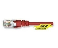Intellinet UTP LAN kabelis, patch, 0.5m, raudonos spalvos, 2xRJ45, 329453, 318198