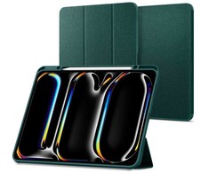 Spigen Urban Fit – dėklas skirtas Apple iPad Pro 13 M4, 2024 Midnight Žalias