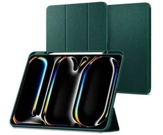 Spigen Urban Fit – dėklas skirtas Apple iPad Pro 13 M4, 2024 Midnight Žalias