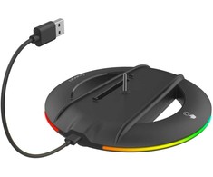 iPega P5S025S vertikalus stovas su RGB, skirtas PS5 Slim Juodas