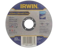IRWIN DISKAS ALIUMINIUI PLOKŠČIAS 115mm x 1,6mm x 22,23mm…
