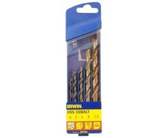 IRWIN KOBALTINIS GRAŽTAS, RINKINYS 5 vnt. 4.0, 5.0, 6.0, 8.0, 10.0 mm