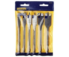 IRWIN PLOKŠČIASIS GRĄŽTAS, RINKINYS 6 vnt. *Mėlynas GROOVE 4X 10, 13, 16, 19, 22, 25 mm