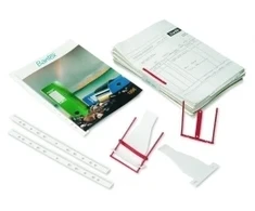 Įsegimo nugarėlė BANTEX D-clip, 8cm,