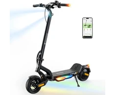 isinwheel S Nova aukščiausios klasės elektrinis paspirtukas 36v, 7,8Ah, 600W, 30km nuotolis, pilkas ES