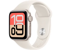 Išmanusis laikrodis Apple Watch SE 3 (2025) GPS 40mm Starlight Aliuminio Case with Sport Band S/M - Starlight